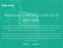 Tablet Screenshot of inailsnspa.com